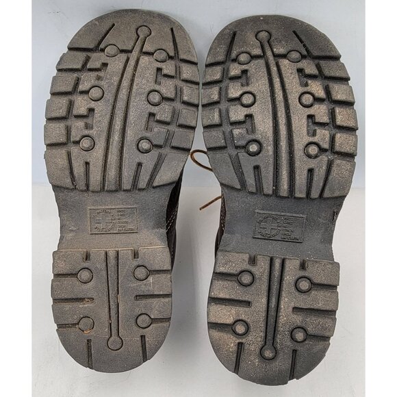 Vintage Dr. Martens 9369 Brown Low Top Chunky Shoes Mens Size 7 Womens Size 8 - Picture 12 of 12